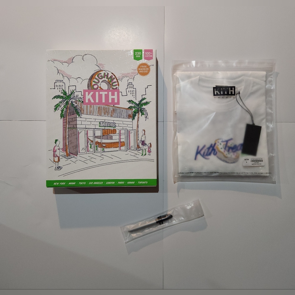 Kith Treats Doughnut II Tee Men's Size Small NWT